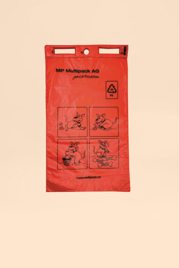 Sachets pour le ramassage des crottes du chien